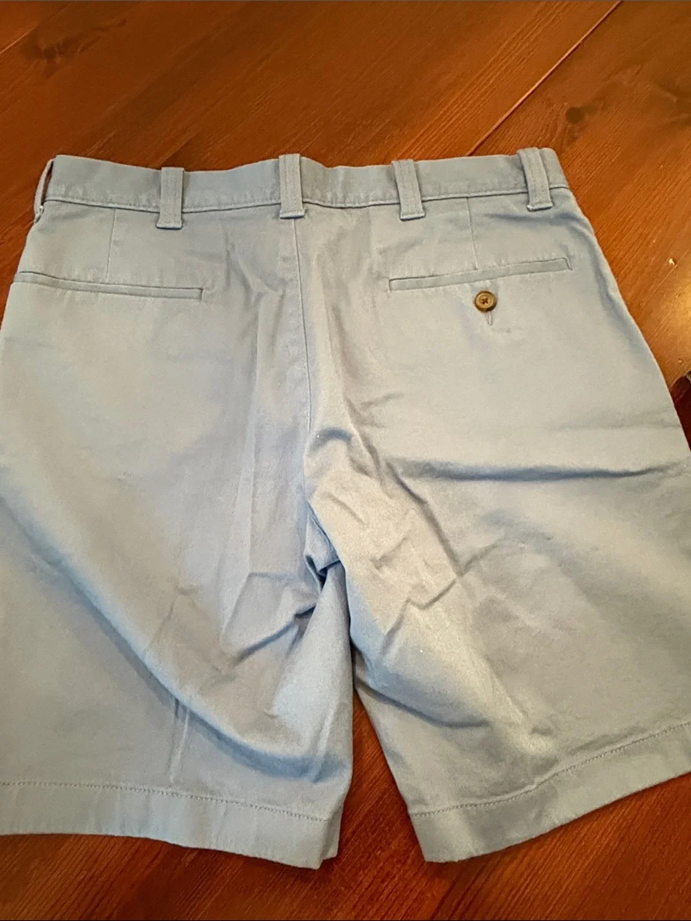 J. Crew Light Blue Flat Front Chino Shorts